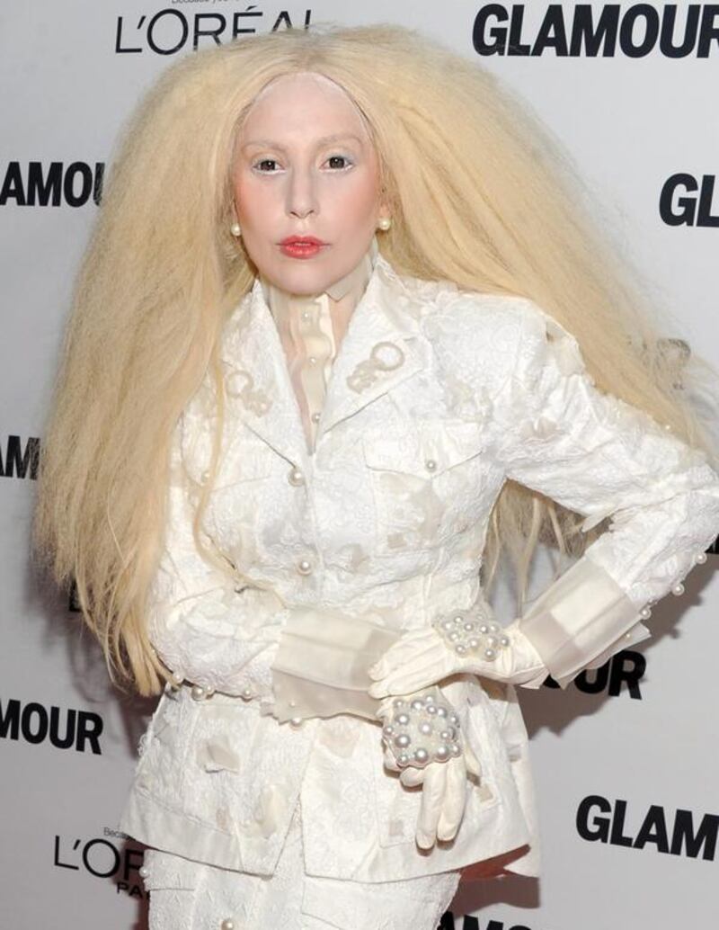 Honoree Lady Gaga attends the 23rd Annual Glamour Women of the Year Awards hosted by Glamour Magazine at Carnegie Hall on Nov. 11, 2013 in New York. Evan Agostini / Invision / AP