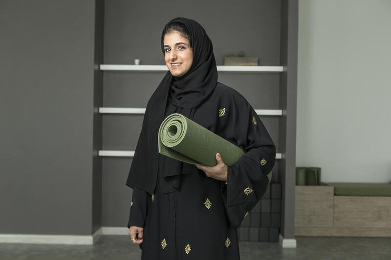 Emirati businesswoman Alia Sulaiman likes to stay active during Ramadan. Antonie Robertson/The National