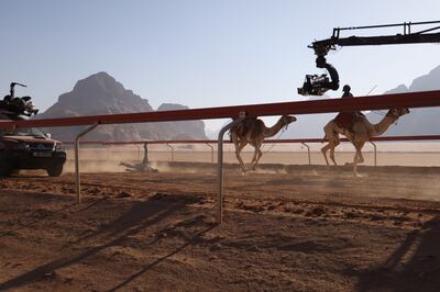 The filmmakers hope to take a quintessentially Arab story to a global audience. Photo: Ithra
