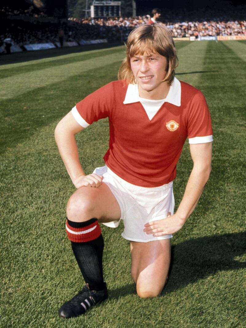 Football - Manchester United Photocall - Old Trafford 
Brian Greenhoff - Manchester United 
Mandatory Credit:Action Images