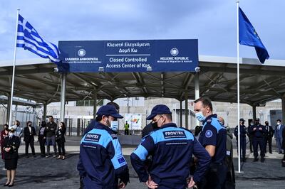 The panel called for EU border agency Frontex to have greater powers. AFP 