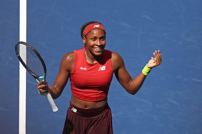 Coco Gauff has been in red-hot form at the US Open. AFP