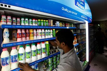 Almarai reported a 14 per cent increase in its first-quarter net income as revenue climbed. Satish Kumar / The National