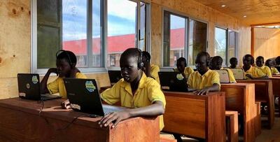 The Simbi Foundation, based in Vancouver, produces solar-powered learning classrooms that provide access to digital education in low income areas and refugee camps. It was among the winners this year. 