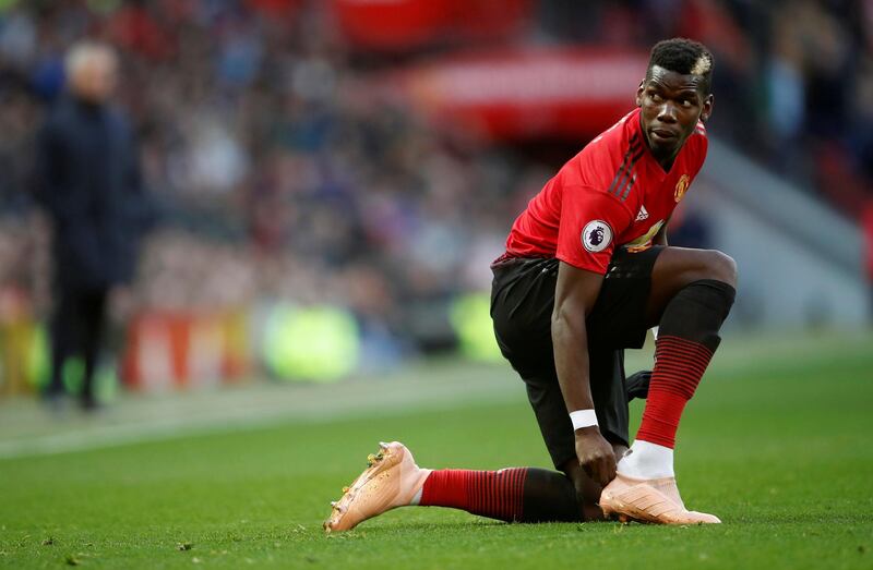 Pogba during the match. Action Images via Reuters