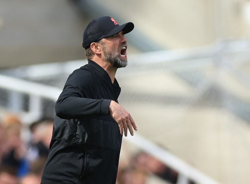 Liverpool manager Jurgen Klopp watches the action. Action Images
