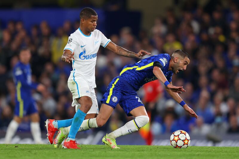 Wilmar Barrios 7 - Read the game well in moments but occasional sloppiness allowed Chelsea to enjoy long spells of possession. Getty Images