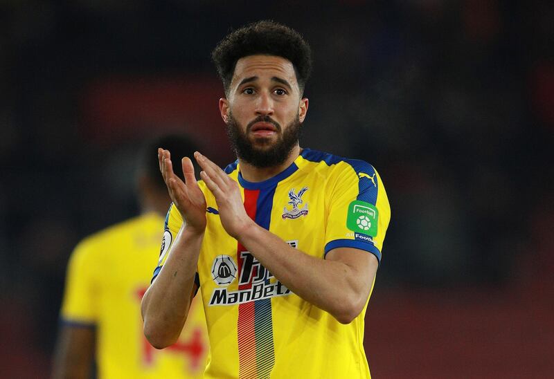 Crystal Palace 1 Fulham 0. Saturday, 7pm. Palace may be without the suspended Wilfried Zaha, but with Andros Townsend, pictured, in fine form, Palace should prevail here in this London derby. Reuters