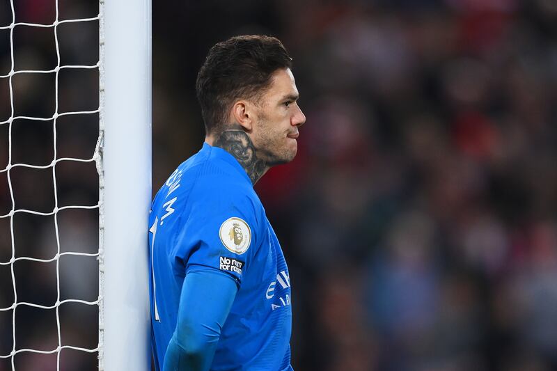 MANCHESTER CITY RATINGS: Ederson – 6. The Brazilian made a series of saves and his fingertip effort to turn a Salah shot around the post was top class. He could do nothing when the Egyptian bore down unchallenged on goal to score the decisive goal. Getty