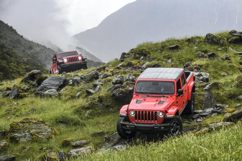 The Gladiator is based on the capable Jeep Wrangler