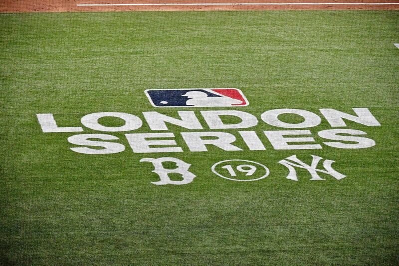 London, ENG; General view of field during the game between the Boston Red Sox and the New York Yankies at London Stadium. Mandatory Credit: Steve Flynn-USA TODAY Sports