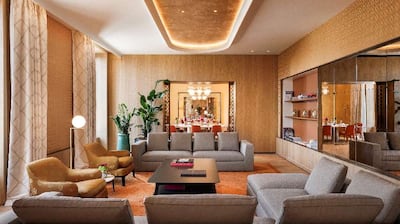 A suite at Bulgari Rome, named the most luxurious new hotel to open in 2023. Photo: Luxury Travel Intelligence