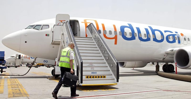 During the first half of 2015, flydubai struggled on the back of lower Russian demand and the suspension of flights to Iraq, Yemen and parts of Ukraine. Jeff Topping / The National