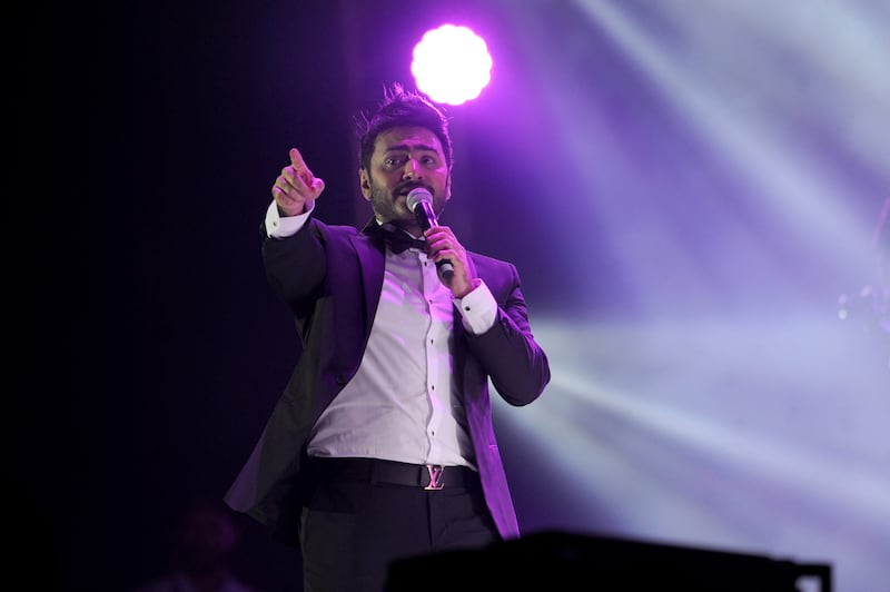 Egyptian pop sensation Tamer Hosny's song 'Smile' with Shaggy was uninspired at best. AFP
