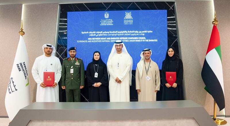 The agreement was signed on the sidelines of the International Defence Exhibition and Conference.