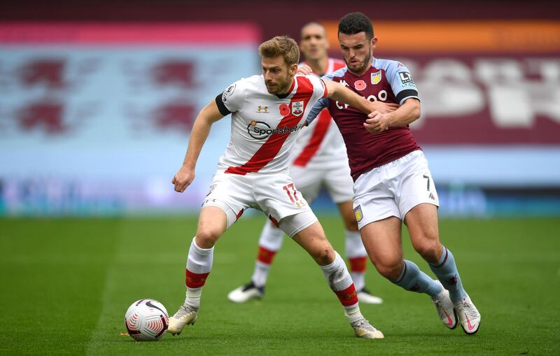 Stuart Armstrong – 7. Should have scored but put his shot just wide of the post. Quickly atoned by seting up Ings minutes later. Alongside Ward-Prowse and Romeu helped Saints dominate the midfield for an hour. Getty Images