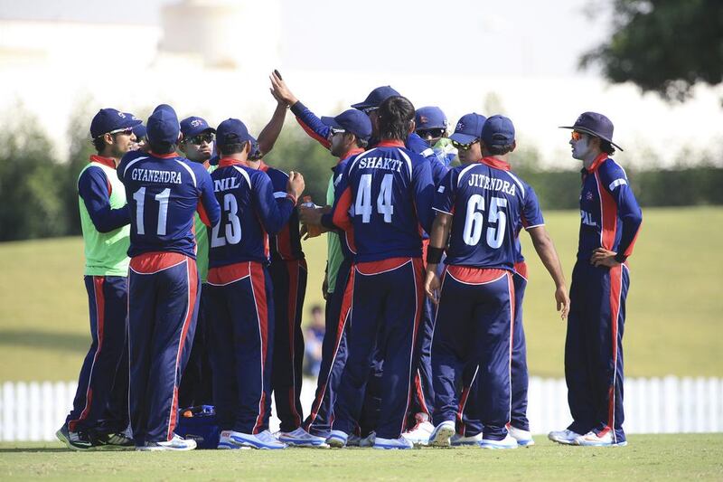 Nepal have been excellent in the World Twenty20 Qualifier so far. Sarah Dea / The National



