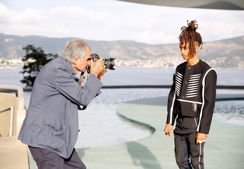 Patrick Demarchelier photographs Jaden Smith for Louis Vuitton on May 28, 2016, in Niteroi, Brazil. Getty Images