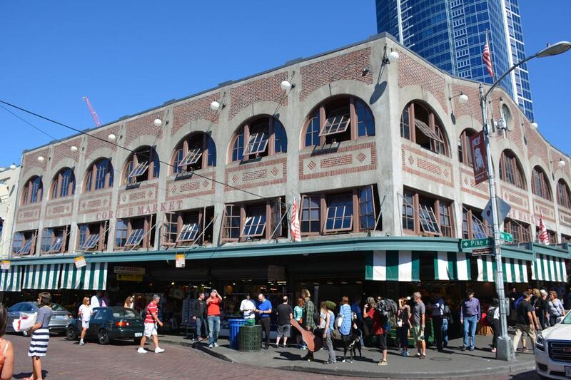 Pike Place, which is home to the oldest Starbucks in existence. Photo by Rosemary Behan