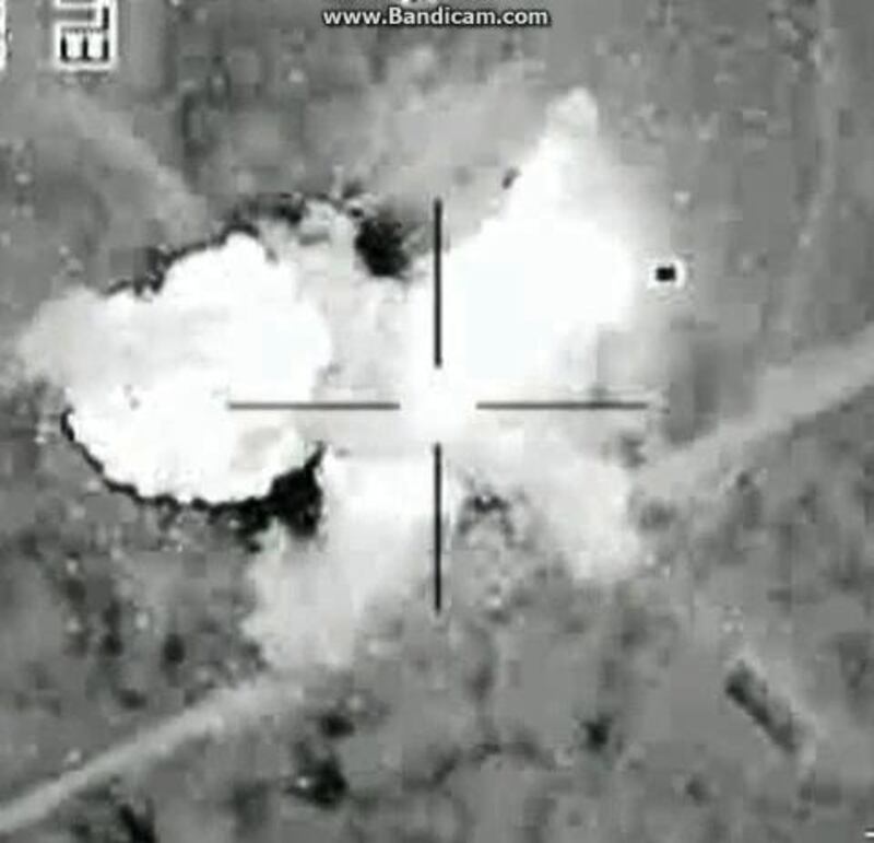 The strikes targeted radar positions, rocket launchers, weapons depots and surface-to-air missile (SAM) positions.