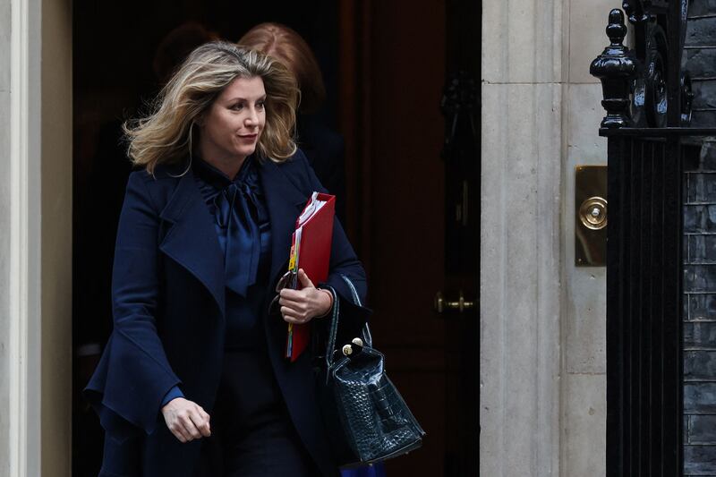 Britain's Leader of the House of Commons Penny Mordaunt. AFP