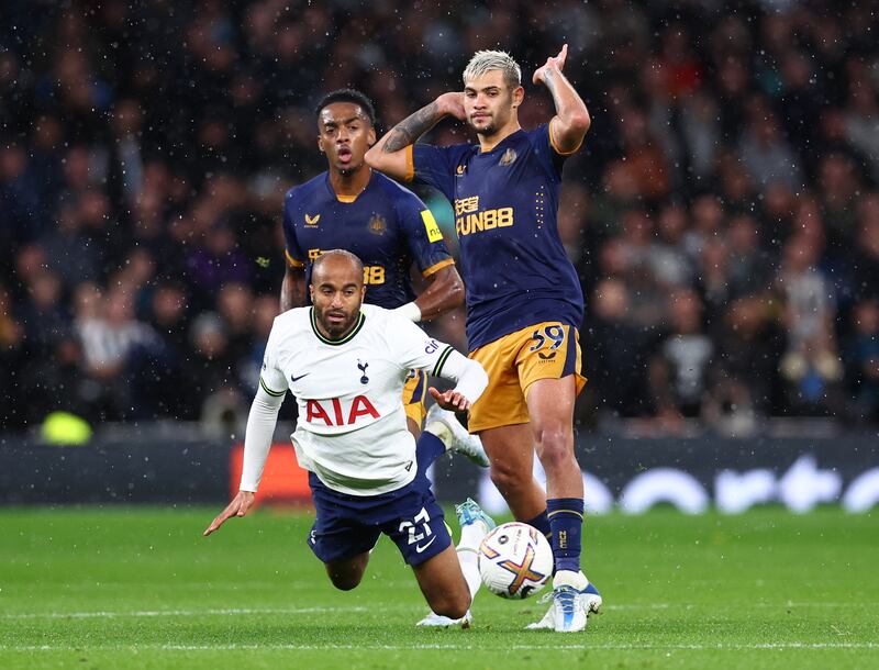 Lucas Moura (Skipp 67’) – 5. An earlier introduction from the bench for Moura as Spurs looked for an equaliser. He attempted to get on the ball and fire up his side, albeit to no success. Reuters