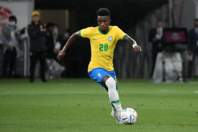 Vinicius Junior - Brazil. Part of Brazil's formidable pack of forwards. The 22-year-old, who netted the winner against Liverpool in the Champions League final last season, is expected to light up the tournament under manager Tite. Getty