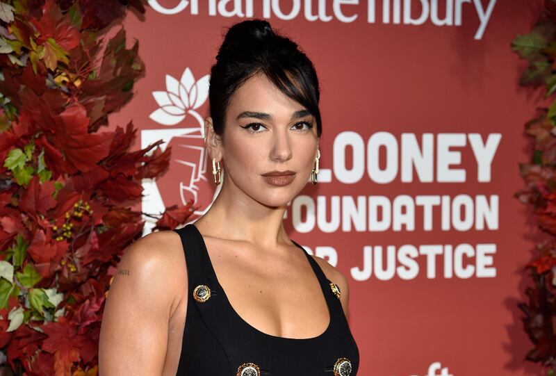 Albania's president has granted citizenship to British pop star of Albanian origin Dua Lipa. AP.