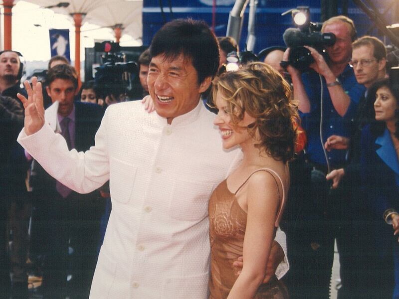 The first IIFA Awards at London's Millennium Dome was as star-studded as they come, with Bollywood and Hollywood stars in attendance. Jackie Chan, who received an honorary award and Kylie Minogue, pictured, walked the red carpet. Angelina Jolie was also one of the presenters. 