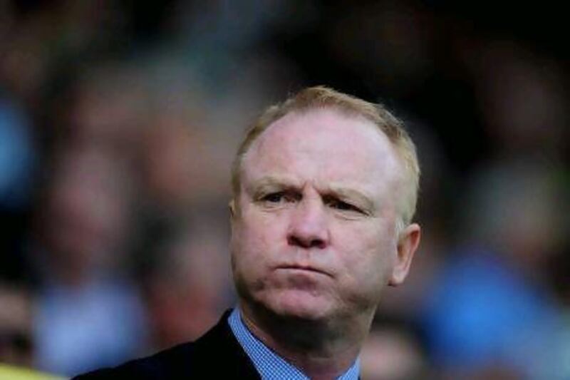 Alex McLeish was in the seat for little less than a year.