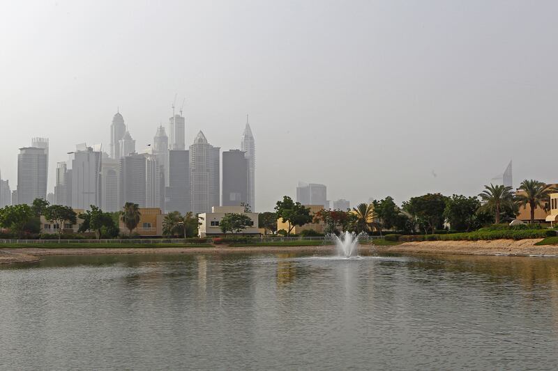 Dubai, United Arab Emirates - July 3, 2014.  The Meadows villas.  ( Jeffrey E Biteng / The National )