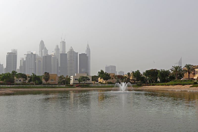 Dubai, United Arab Emirates - July 3, 2014.  The Meadows villas.  ( Jeffrey E Biteng / The National )