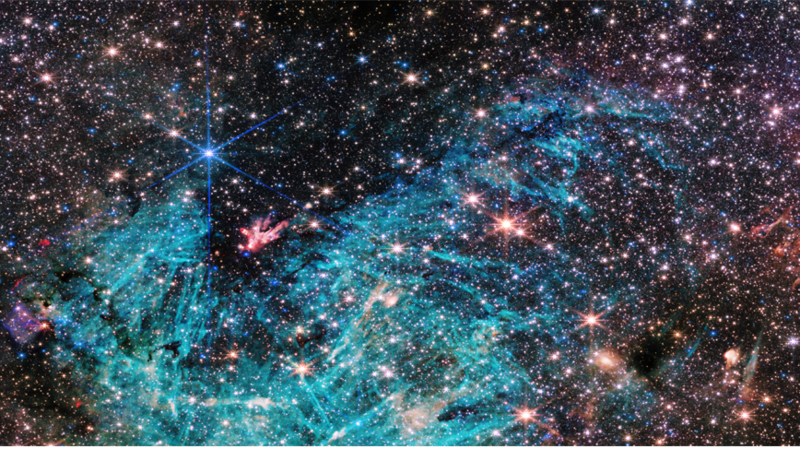 The James Webb Space Telescope captured new images of the heart of the Milky Way. Photo: Nasa