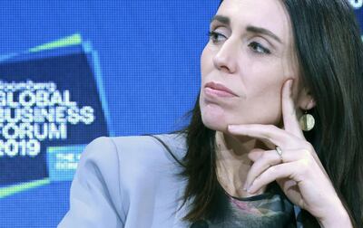 Prime Minister of New Zealand Jacinda Ardern attends the Bloomberg Global Business Forum in New York on September 25, 2019.  / AFP / Afp / Kena Betancur
