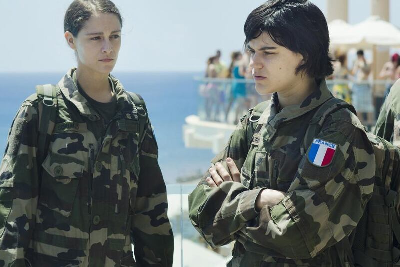 In Voir du Pays, two young women soldiers take a holiday in Cyprus after finishing a tour of duty in Afghanistan. Photo by Jerome Prebois
