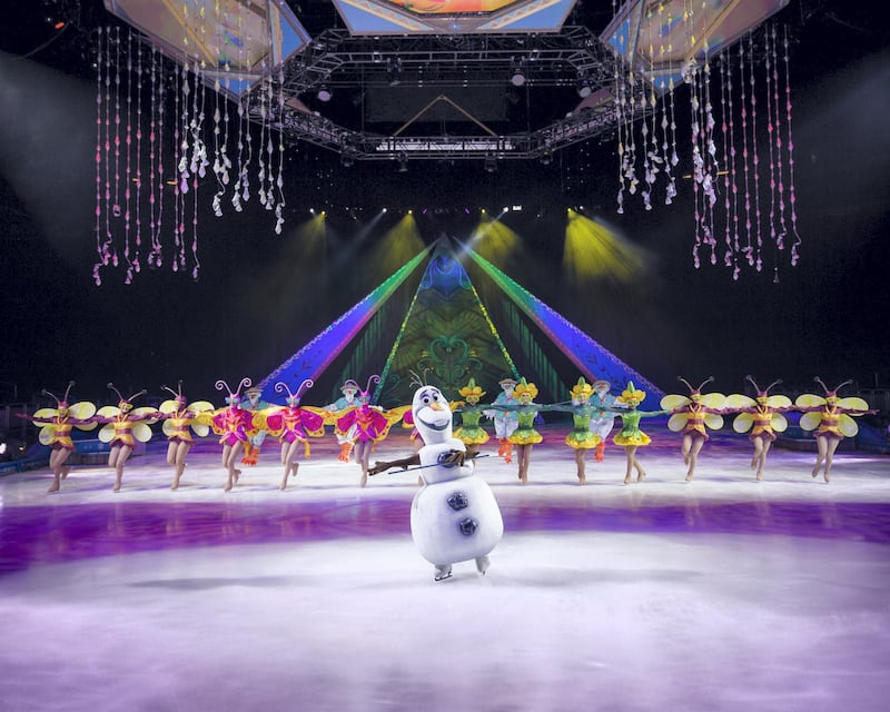 Elsa, Anna and Olaf will be coming to Abu Dhabi's Etihad Arena. Disney