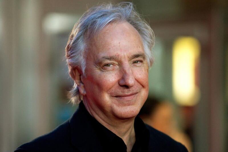 British Alan Rickman has died at the age of 69 in London, after suffering from cancer. Andrew Cowie / EPA