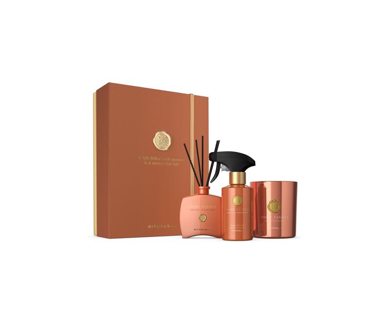 Suede Vanilla Home scent gift set, Dh390, Rituals Private Collection