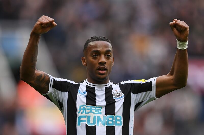 Joe Willock 8: Stunning ball with outside of boot to set-up Isak for Newcastle’s fourth goal. Showed impressive quick feet on occasions and his surging runs caused Spurs constant problems. Should have made it 6-0 in first half but fired shot over. Getty