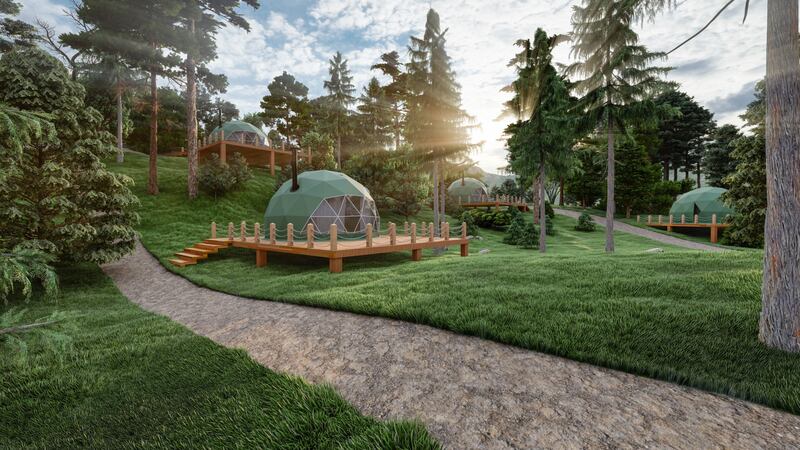 Mythtopia introduces a new kind of eco-glamping between March and June. Photo: Mythtopia