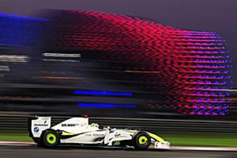 Jenson Button had already clinched the world drivers' championship when he raced in the Abu Dhabi Grand Prix at the Yas Marina Circuit last month.
