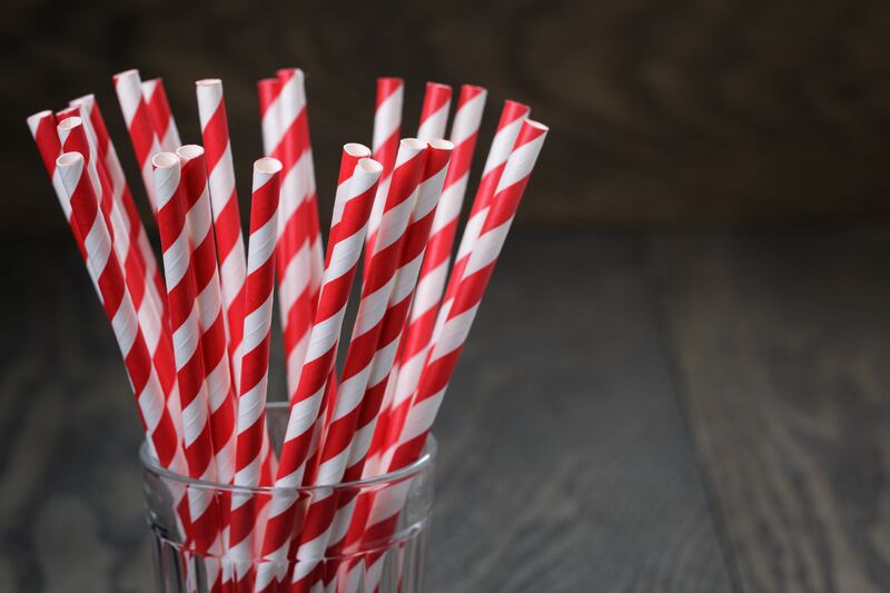 Straws made from plant-based materials such as paper and bamboo are often advertised as being more sustainable, but researchers are questioning the claims. Getty Images