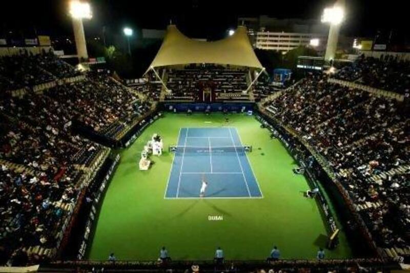 The Dubai Duty Free Tennis Championship is a popular destination for the top players in the men's game.