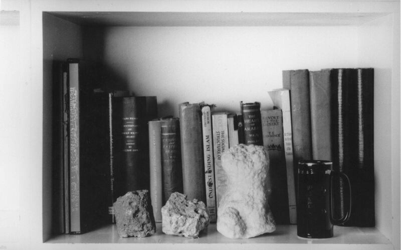 'Saddad’s Bookshelf' by Manal AlDowayan. Courtesy the artist and Athr Gallery