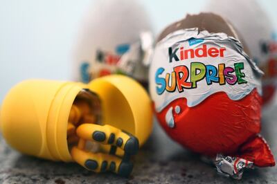 Sixty-three people, mostly young children, have become infected with salmonella in an outbreak possibly linked to Kinder Surprise eggs. PA