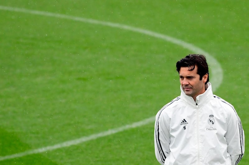 Santiago Solari enjoyed a spell as a Real Madrid player during his playing days and is now coach of the reserves.