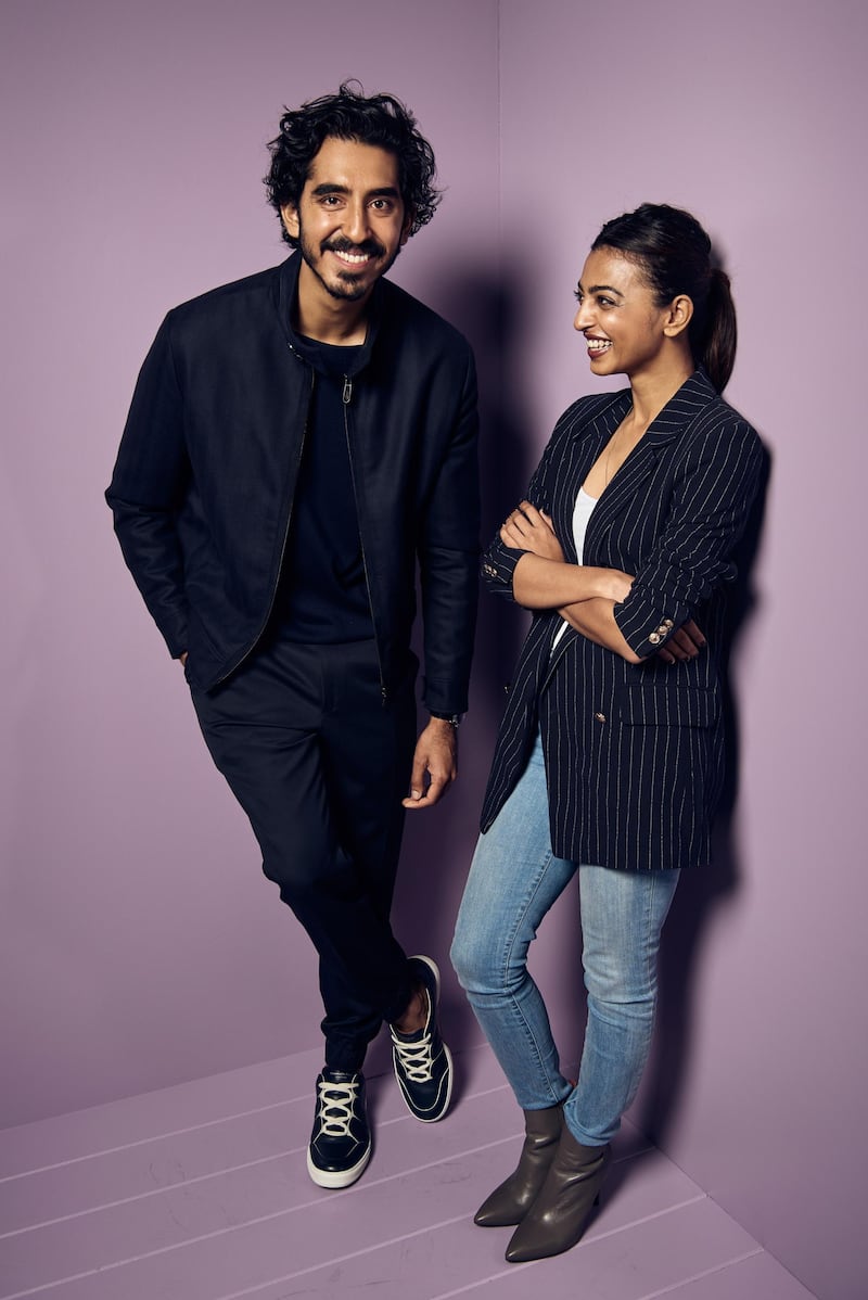 TORONTO, ON - SEPTEMBER 09: Actors Dev Patel and Radhika Apte from the film 'The Wedding Guest' pose for a portrait during the 2018 Toronto International Film Festival at Intercontinental Hotel on September 9, 2018 in Toronto, Canada.   Gareth Cattermole/Getty Images/AFP
== FOR NEWSPAPERS, INTERNET, TELCOS & TELEVISION USE ONLY ==

