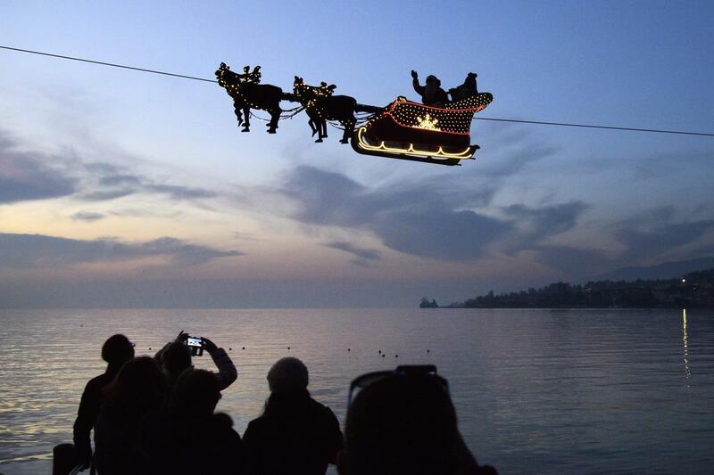'This year, I'm delighted to clear Santa and his crew for travel in Canadian skies,' said Transport Minister Omar Alghabra. EPA