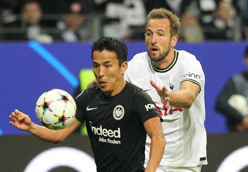Makoto Hasebe 6 - The 38-year-old Japanese organised the defence well against a Spurs front three that is normally dangerous. Hasebe was forced to have a lot of the ball, and he showed patience with his passing out from the back. AFP