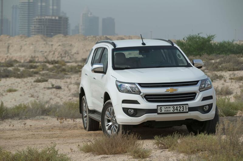 DUBAI, UNITED ARAB EMIRATES, 13 JUNE 2017. Chevrolet Trailblazer for Motoring. (Photo: Antonie Robertson/The National) Journalist: Gautam Sharma. Section: Motoring.